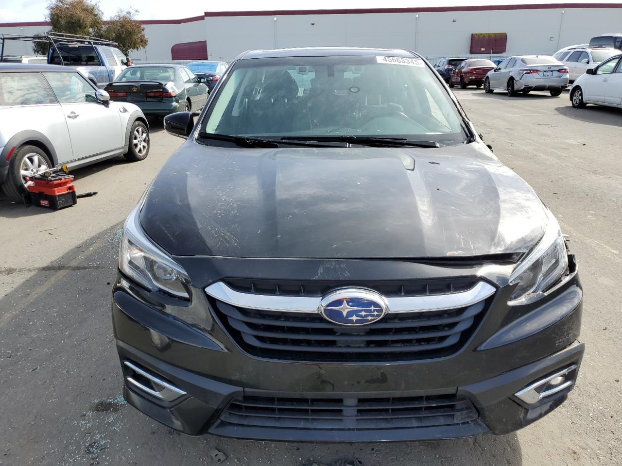 2022 Subaru Legacy VIN 4S3BWAN64N3019487 Copart auction photo, side / rear end damage thumbnail 5
