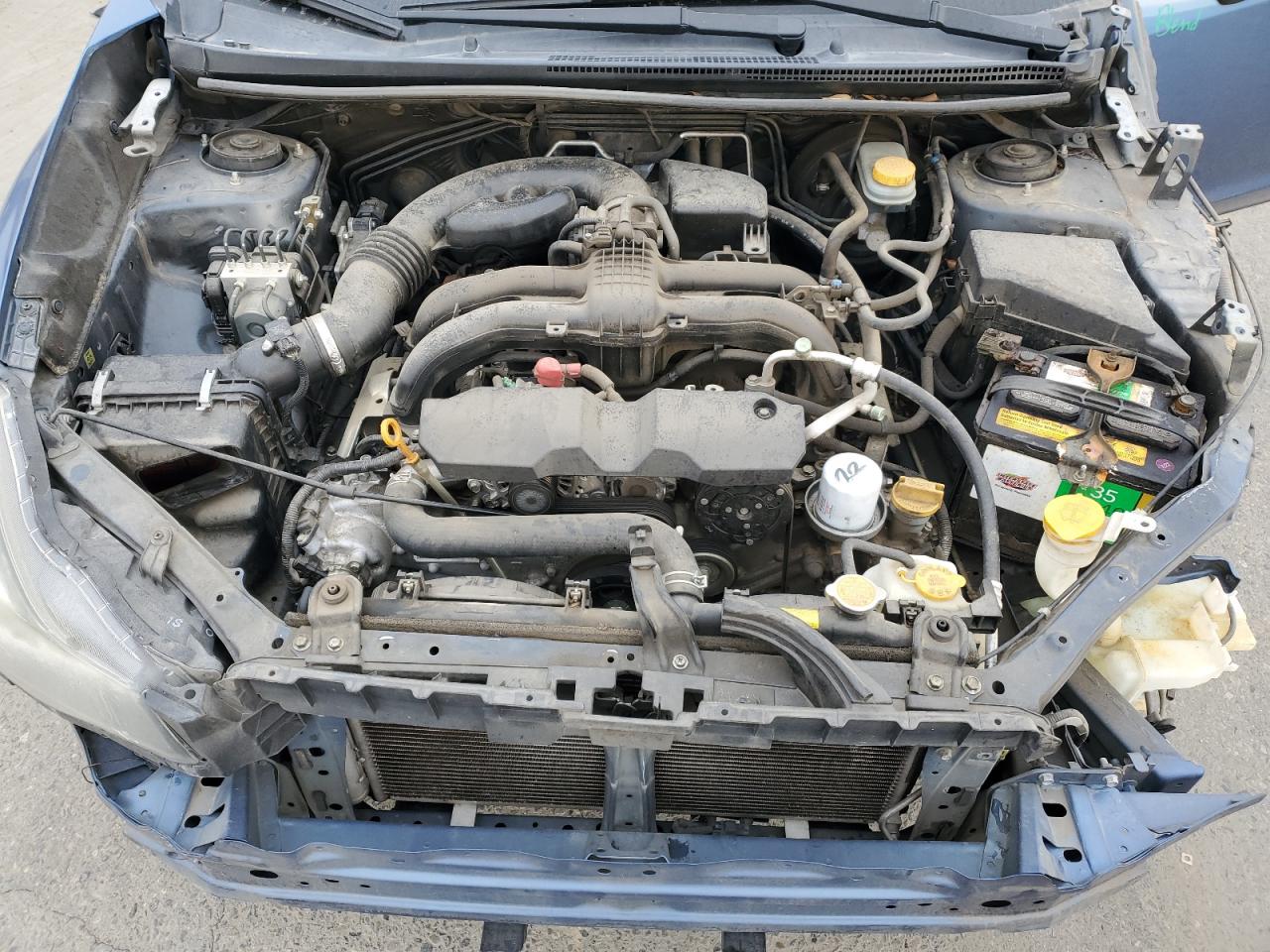 2015 Subaru Impreza VIN JF1GJAA61FH012534 Copart auction photo, front end damage thumbnail 11