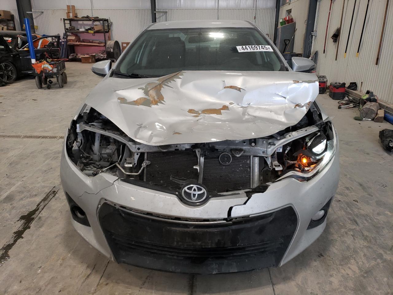 2016 Toyota Corolla VIN 5YFBURHE9GP424701 Copart auction photo, front end damage thumbnail 5