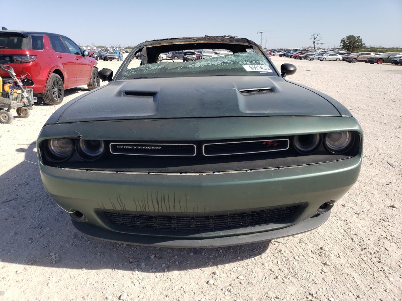 2018 Dodge Challenger VIN 2C3CDZBT3JH195932 Copart auction photo, burn damage thumbnail 5