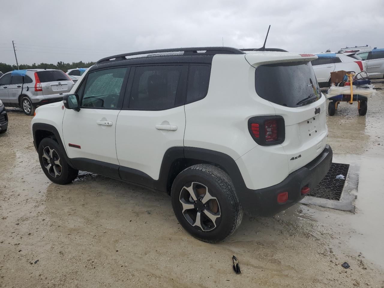 2021 Jeep Renegade VIN ZACNJDC16MPN26659 Copart auction photo, water/flood damage thumbnail 2