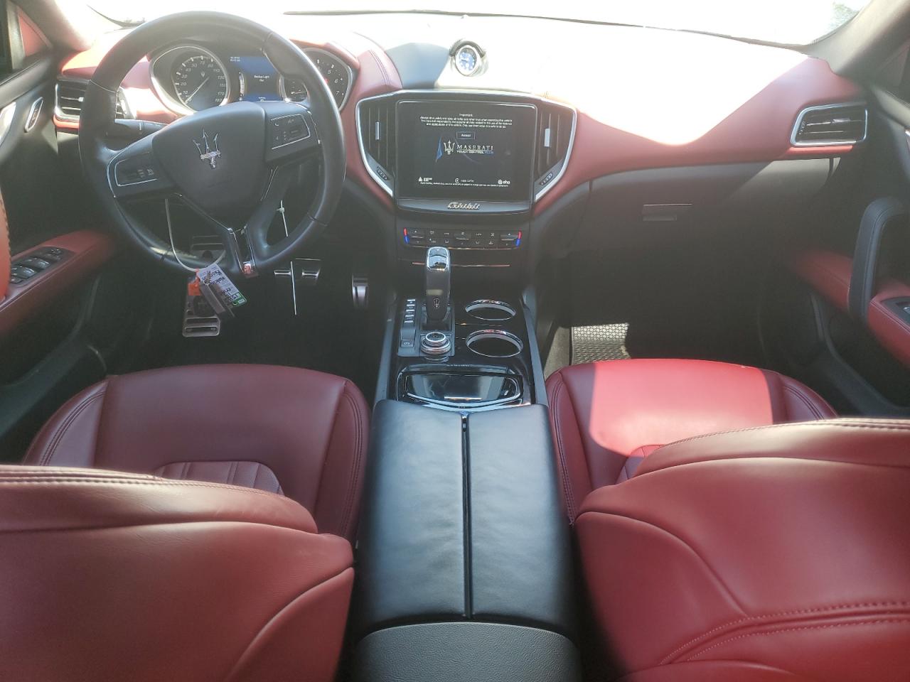2019 Maserati Ghibli VIN ZAM57XSA5K1335540 Copart auction photo, front end / rear end damage thumbnail 8
