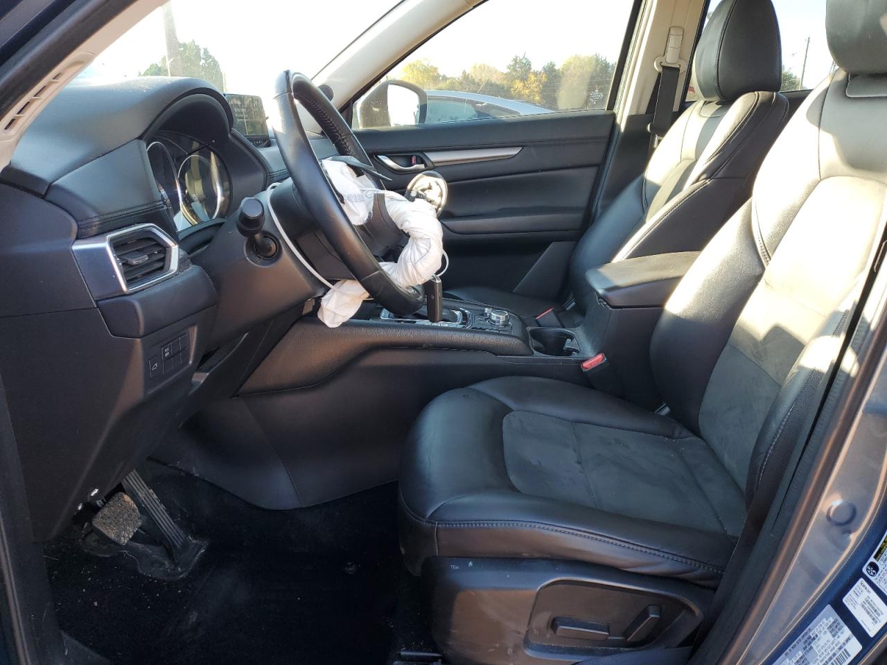 2017 Mazda CX-5 VIN JM3KFBCL4H0121061 Copart auction photo, front end / side damage thumbnail 7