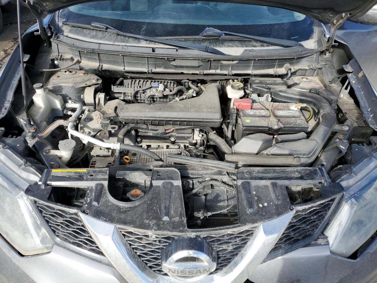 2015 Nissan Rogue VIN KNMAT2MV2FP515322 Copart auction photo, rear end damage thumbnail 12