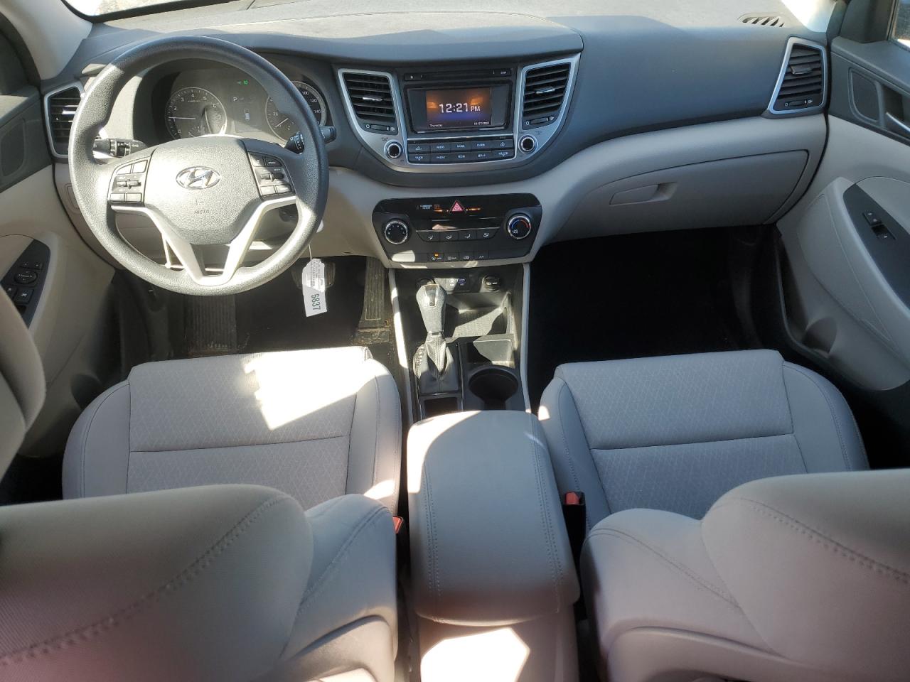2017 Hyundai Tucson VIN KM8J3CA41HU470715 Copart auction photo, rear end damage thumbnail 8