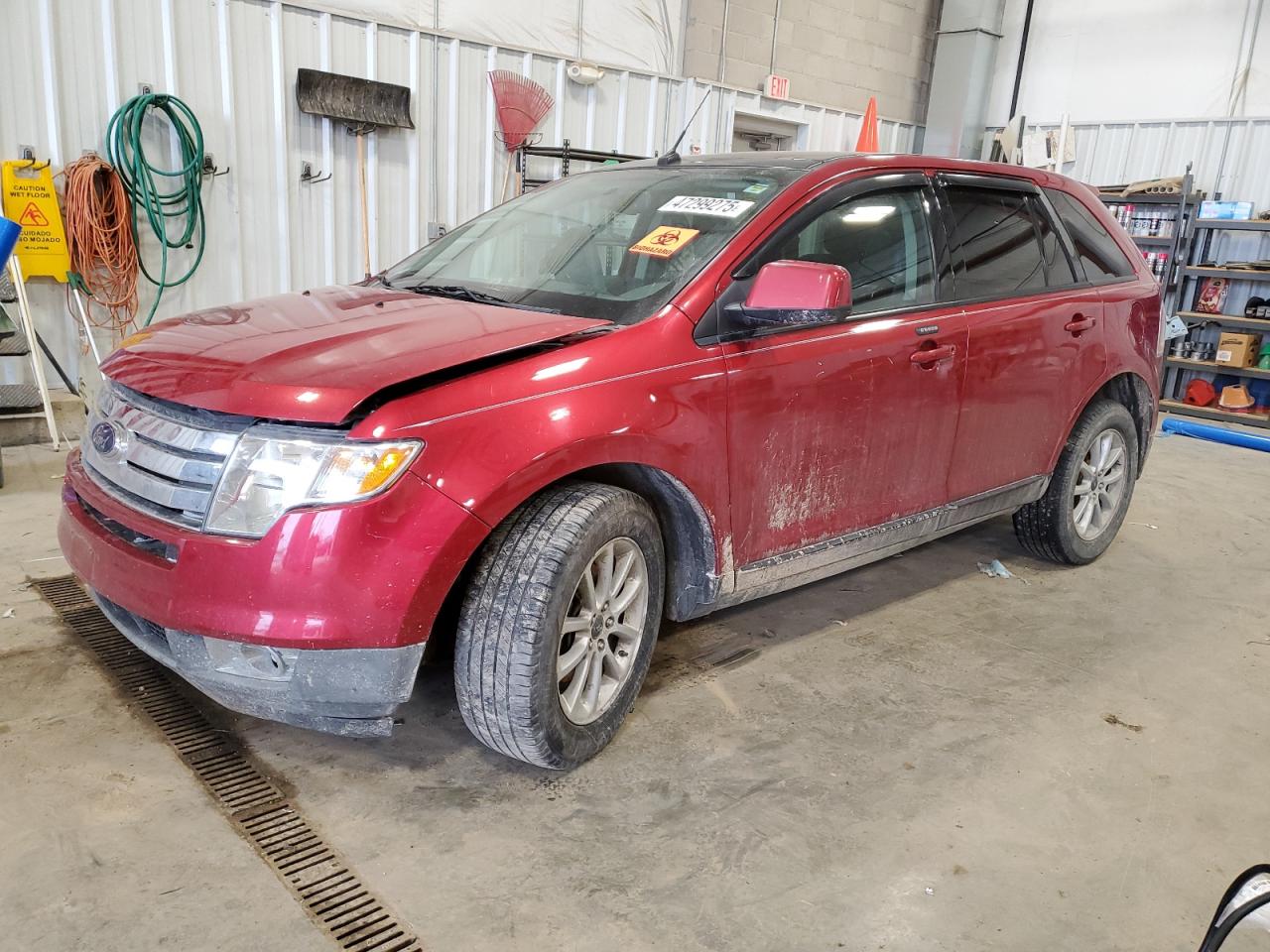 2007 Ford Edge VIN 2FMDK49C17BA72314