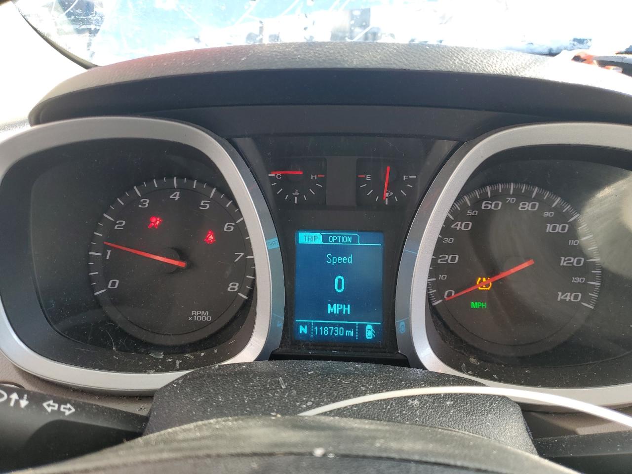 2015 Chevrolet Equinox VIN 2GNALCEK9F6421522 Copart auction photo, all over / rollover damage thumbnail 9