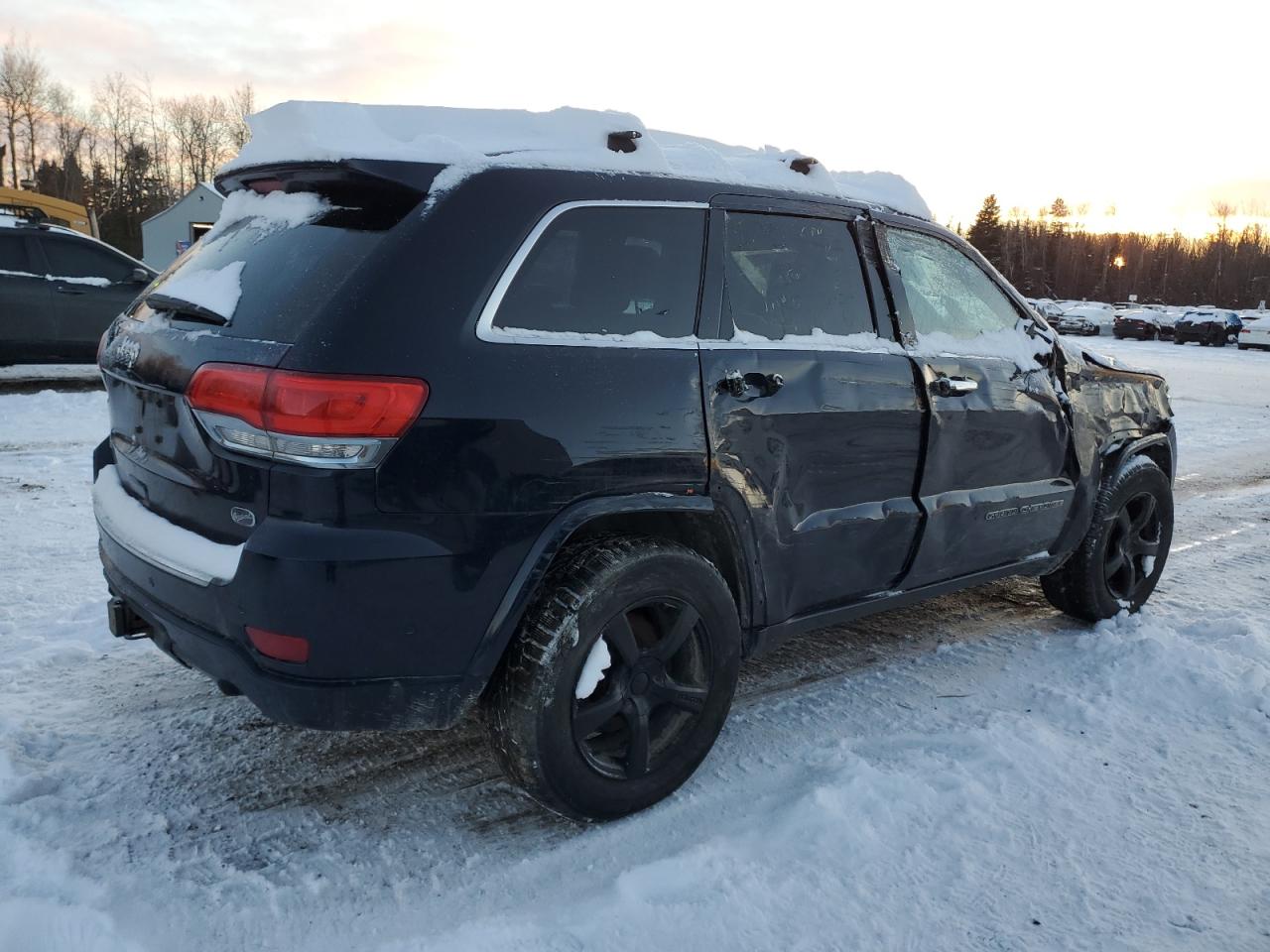 2017 Jeep Grand Cherokee VIN 1C4RJFCG5HC656804 Copart auction photo, side / front end damage thumbnail 3