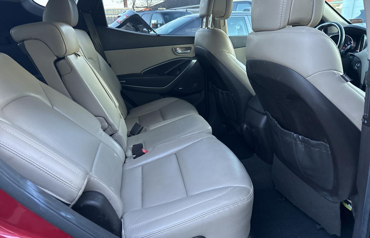 2014 Hyundai Santa Fe VIN 5XYZU3LA8EG151767 Copart auction photo, normal wear / minor dent/scratches damage thumbnail 6