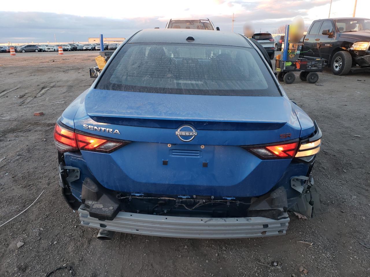 2024 Nissan Sentra VIN 3N1AB8DV8RY364126 Copart auction photo, rear end / side damage thumbnail 6