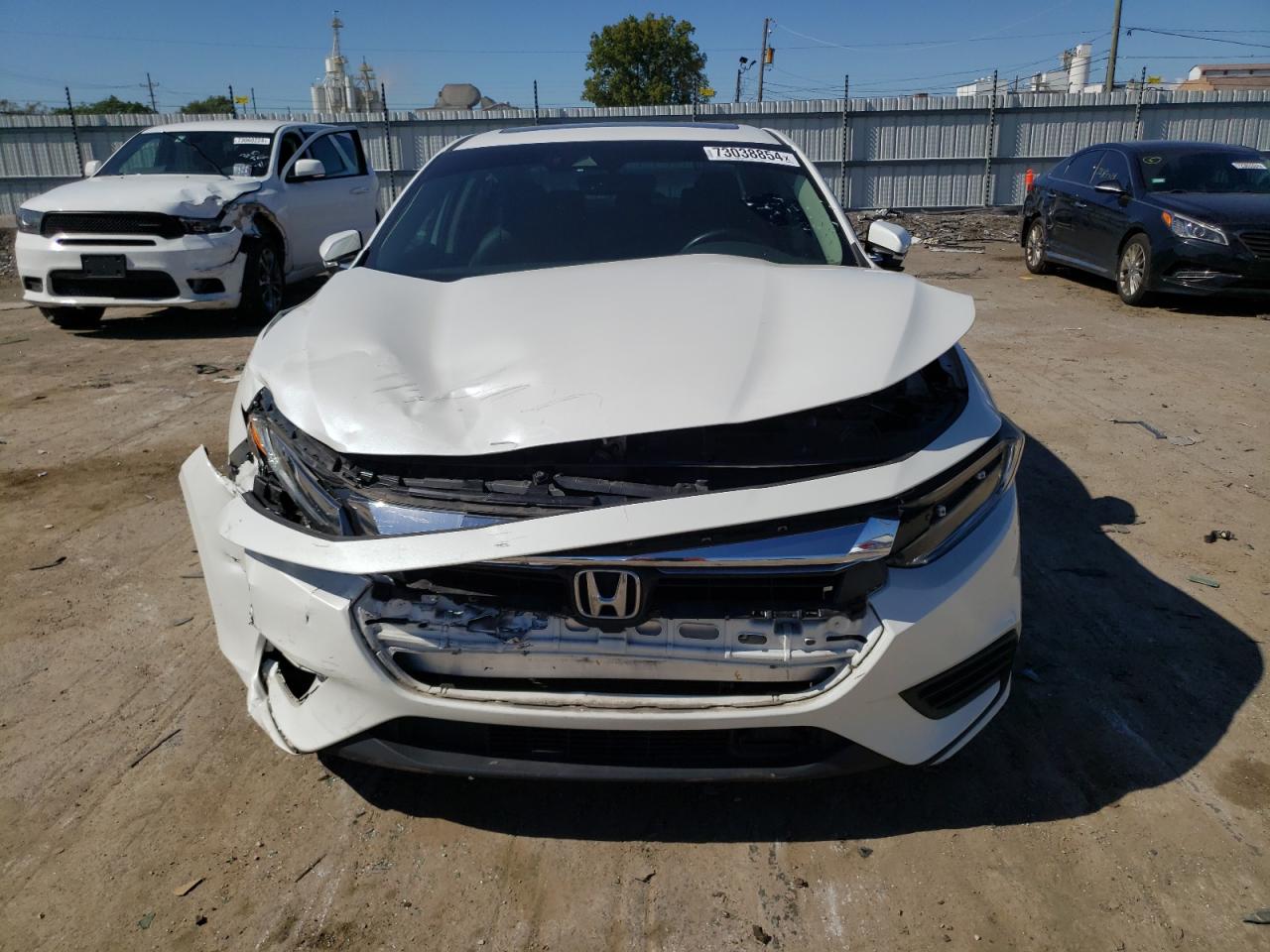 2019 Honda Insight VIN 19XZE4F92KE034263 Copart auction photo, front end / rear end damage thumbnail 5