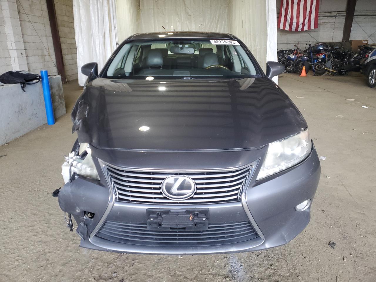 2013 Lexus ES VIN JTHBK1GG2D2015958 Copart auction photo, front end / side damage thumbnail 5