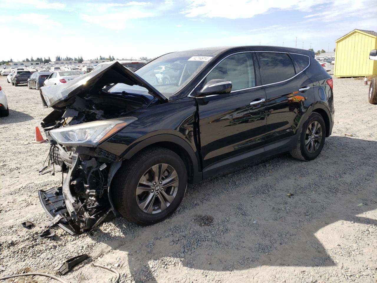 2013 Hyundai Santa Fe VIN 5XYZU3LB3DG044438