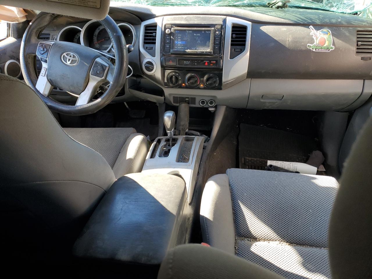 2014 Toyota Tacoma VIN 3TMLU4EN0EM159456 Copart auction photo, rollover damage thumbnail 8