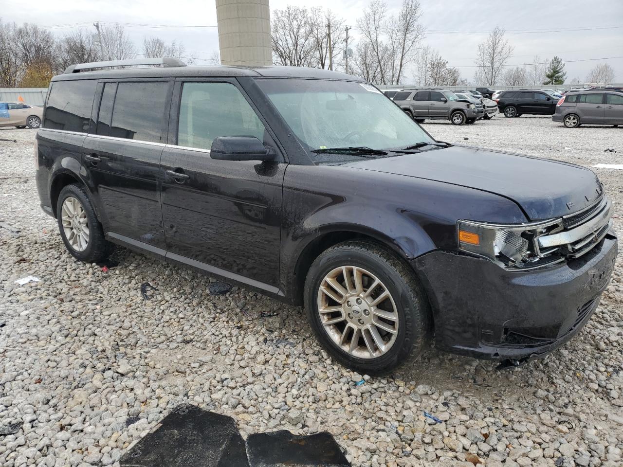 2013 Ford Flex VIN 2FMGK5C88DBD38768 Copart auction photo, front end damage thumbnail 4