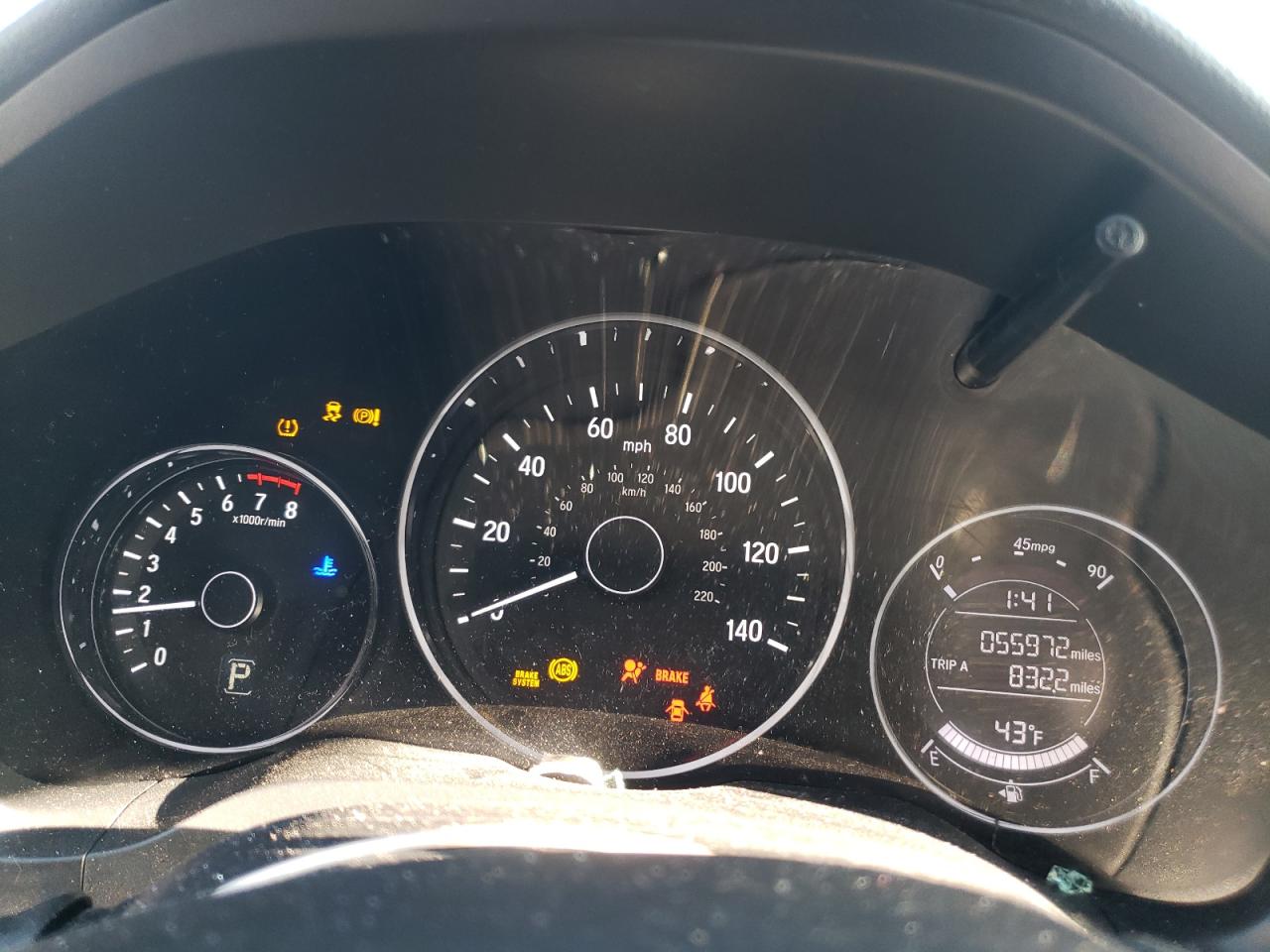 2021 Honda HR-V VIN 3CZRU6H39MM722495 Copart auction photo, side / front end damage thumbnail 9