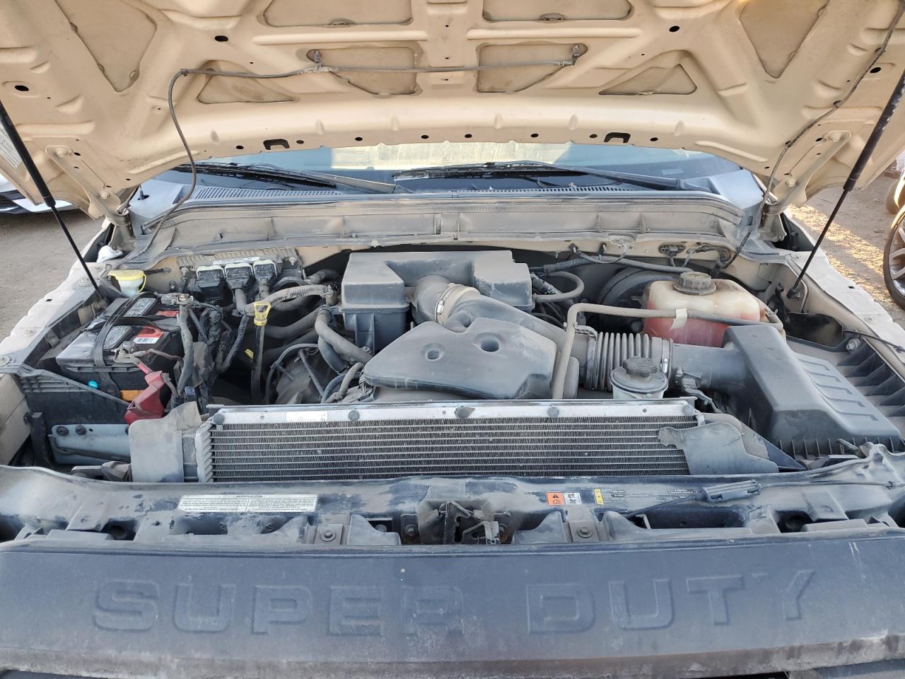 2011 Ford F350 VIN 1FT8W3A63BEA13823 Copart auction photo, side / front end damage thumbnail 11