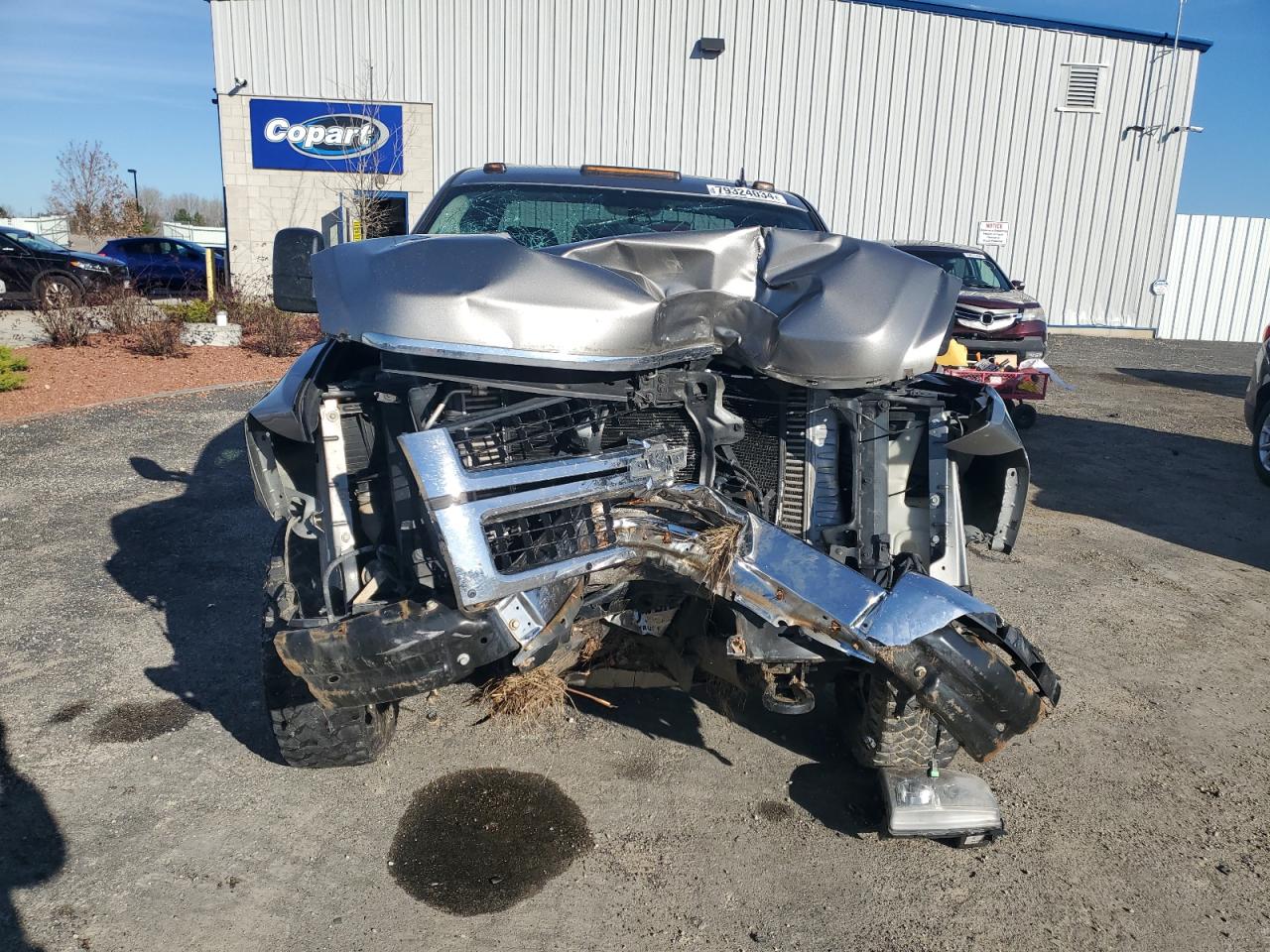 2007 Chevrolet Silverado VIN 1GCHK23667F502267 Copart auction photo, front end / rear end damage thumbnail 5