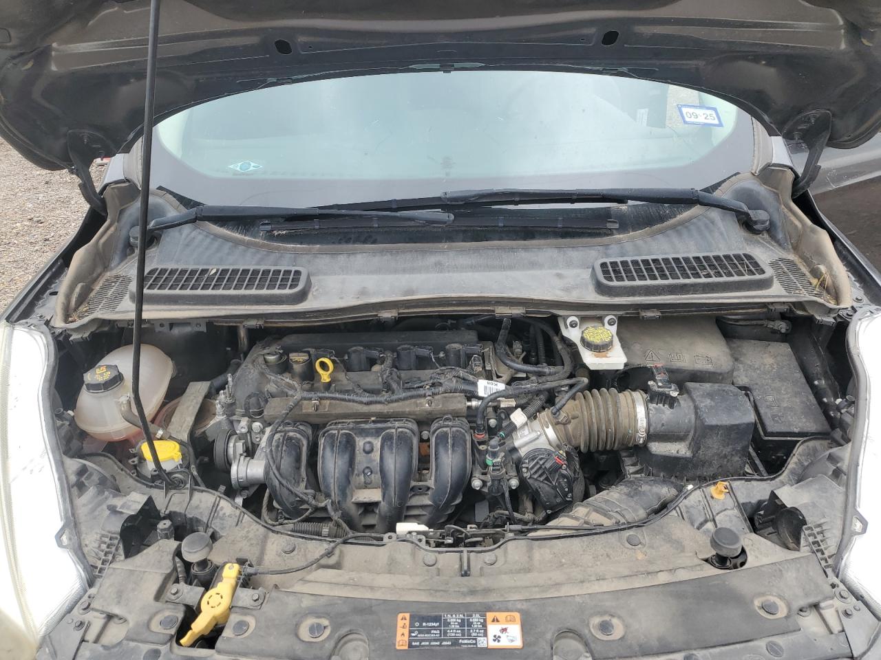 2017 Ford Escape VIN 1FMCU0F76HUD84825 Copart auction photo, front end / rear end damage thumbnail 12