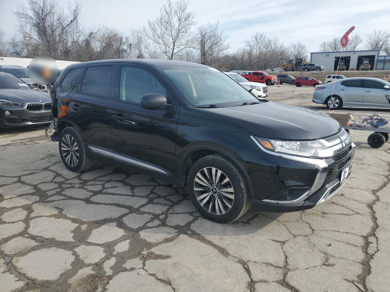 2020 Mitsubishi Outlander VIN JA4AD2A34LZ018461 Copart auction photo, rear end damage thumbnail 4
