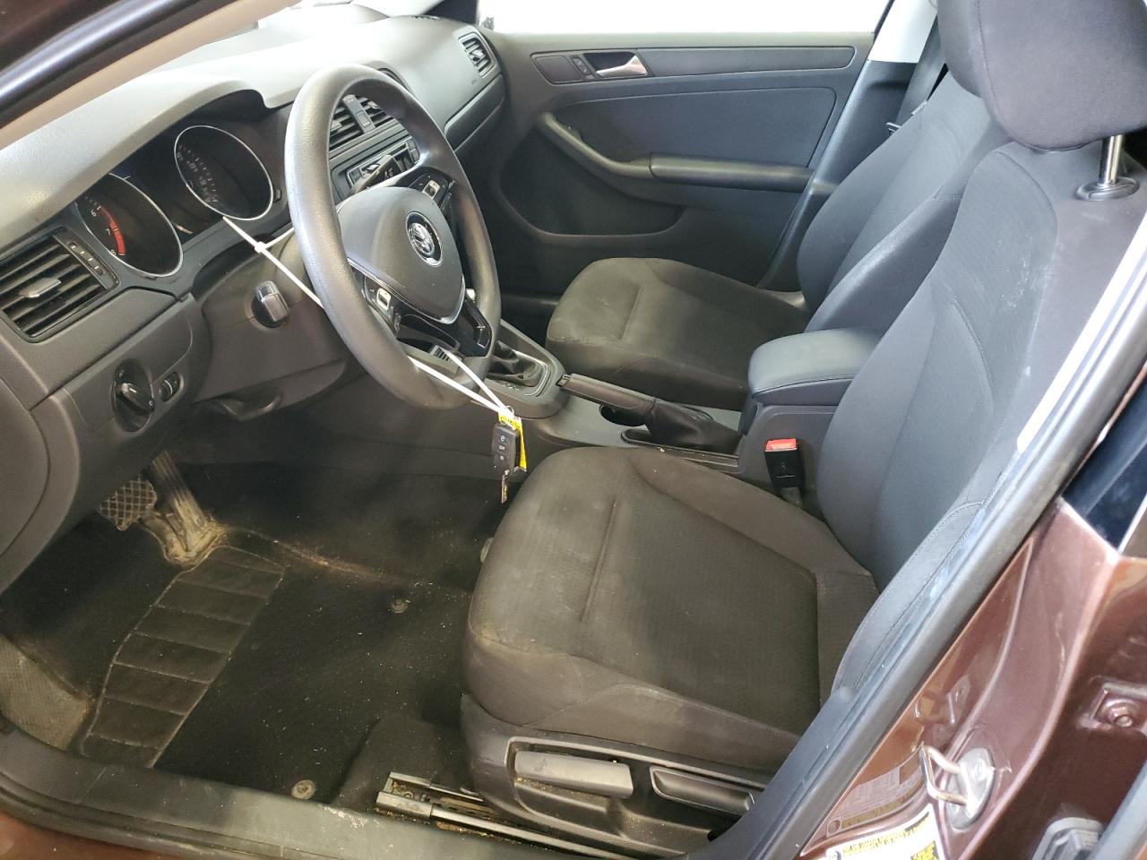 2016 Volkswagen Jetta VIN 3VW267AJ1GM392451 Copart auction photo, side / front end damage thumbnail 7