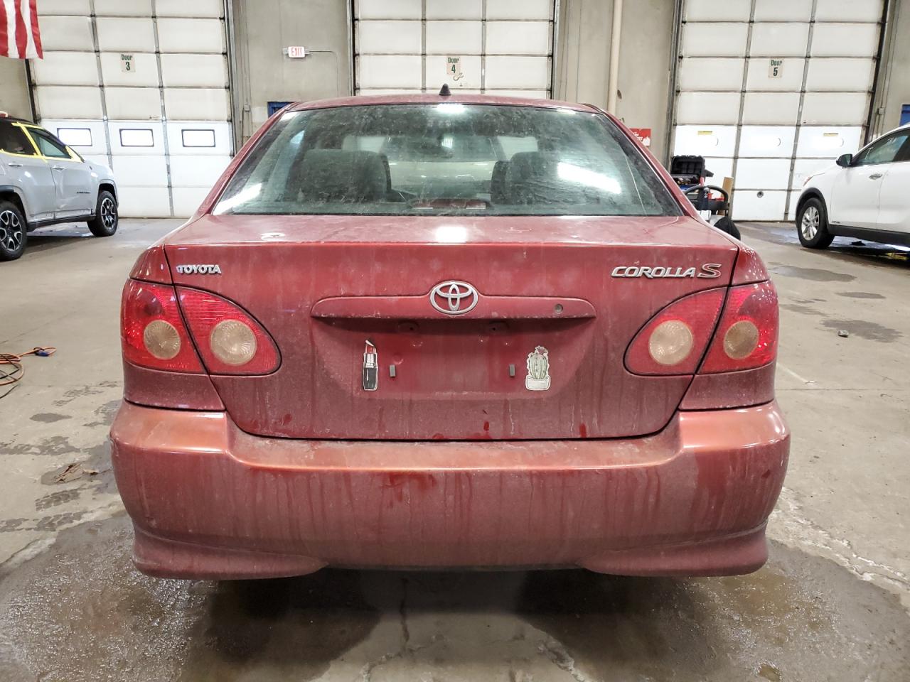 2007 Toyota Corolla VIN 1NXBR32E97Z932897 Copart auction photo, front end / side damage thumbnail 6