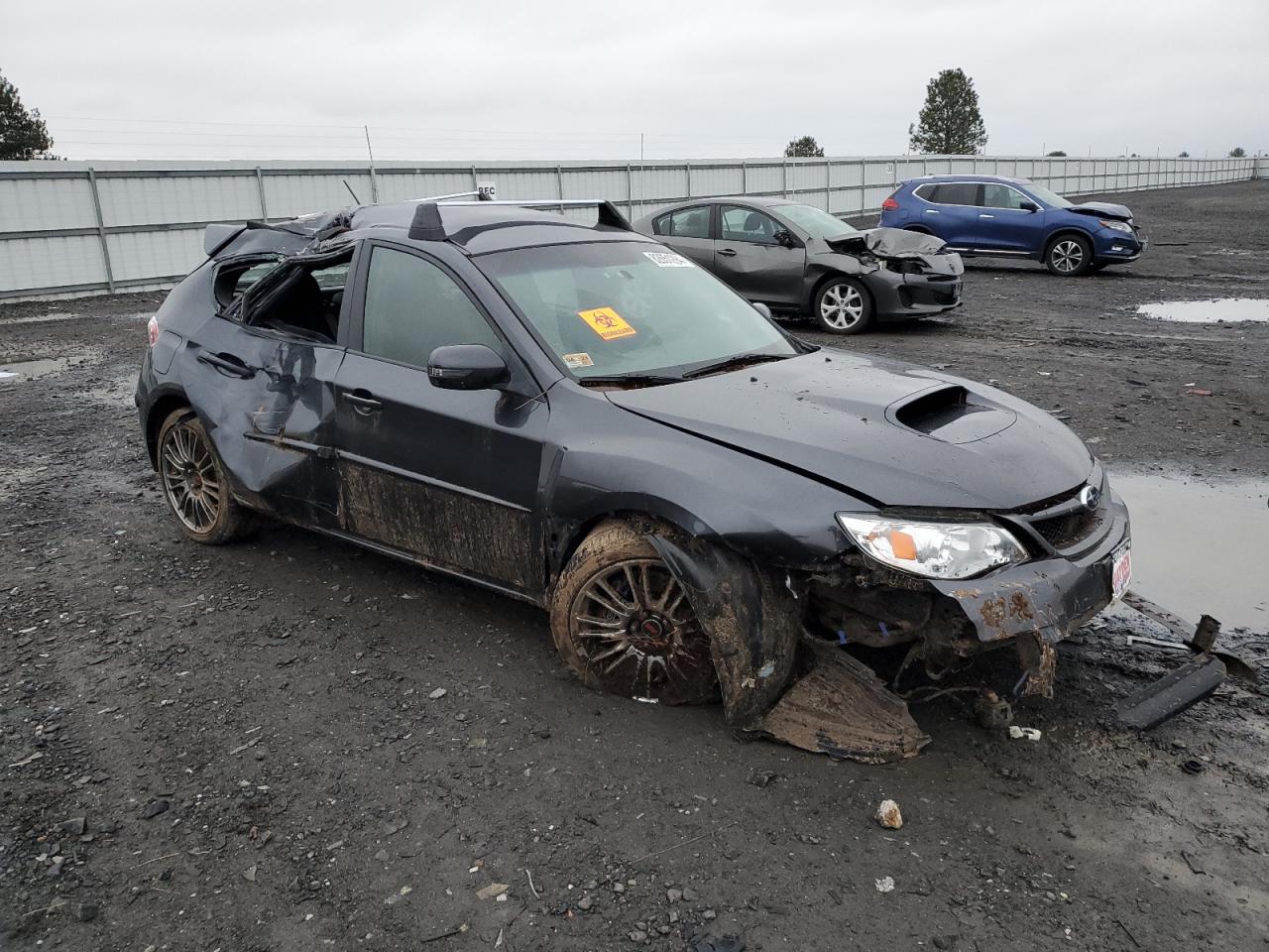 2013 Subaru WRX VIN JF1GR8H62DL847706 Copart auction photo, all over damage thumbnail 4