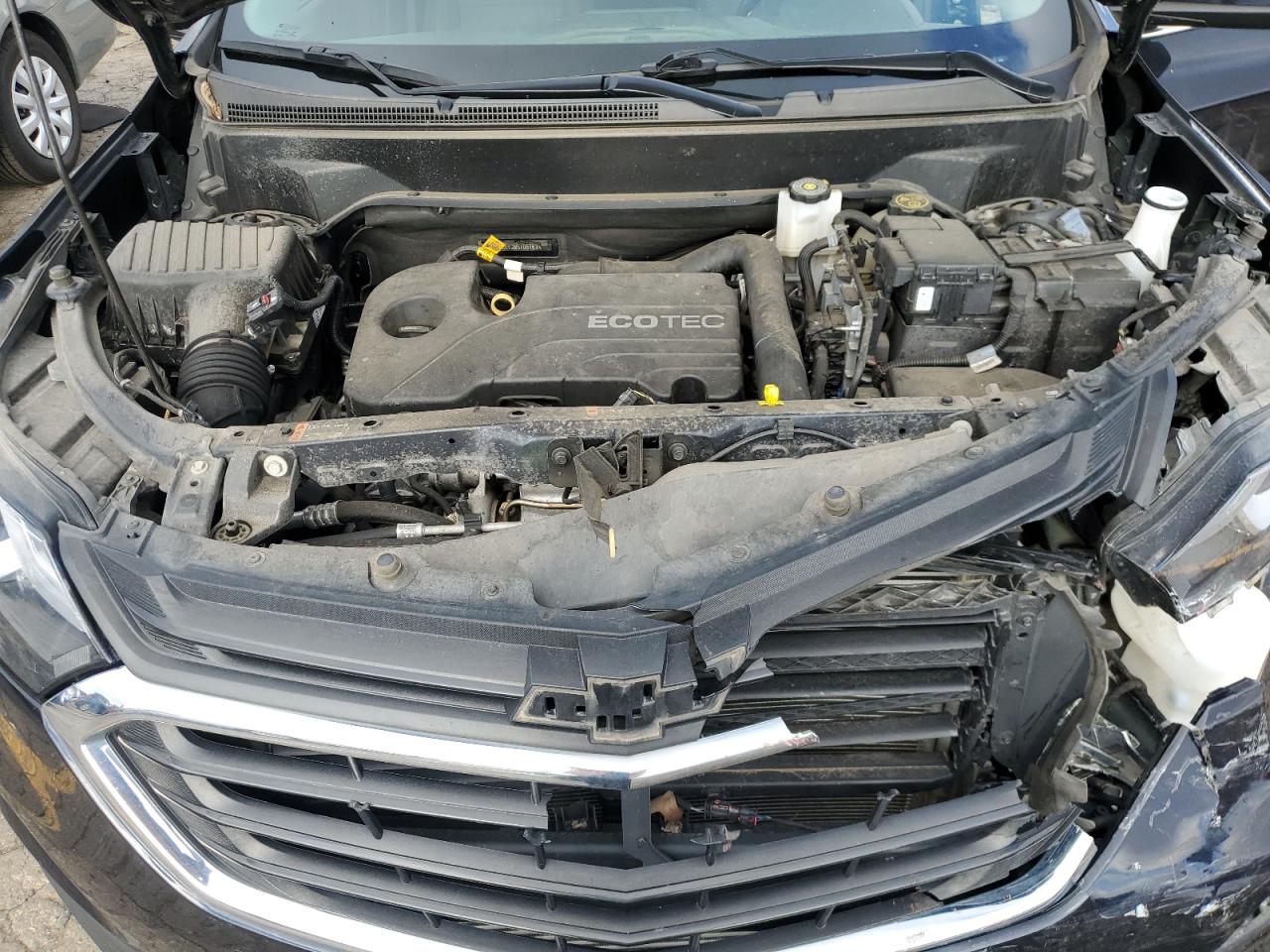 2021 Chevrolet Equinox VIN 3GNAXKEV2MS106763 Copart auction photo, rear end / front end damage thumbnail 12