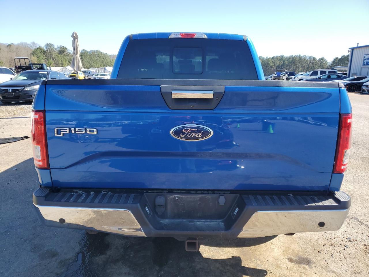 2016 Ford F-150 VIN 1FTEW1CF0GKE71607 Copart auction photo, front end / rear end damage thumbnail 6