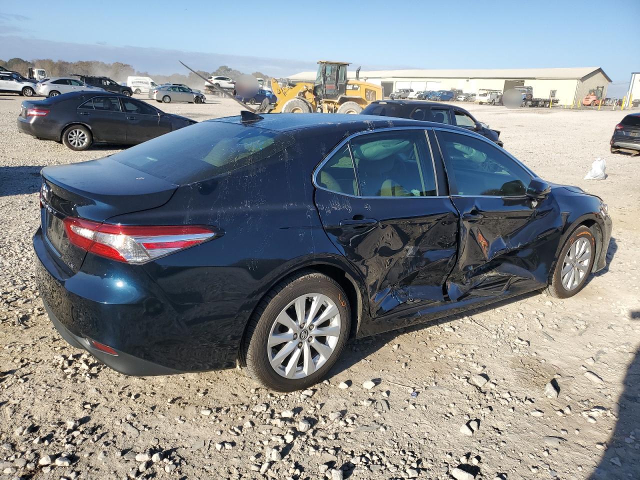 2020 Toyota Camry VIN 4T1C11AKXLU858360 Copart auction photo, side damage thumbnail 3