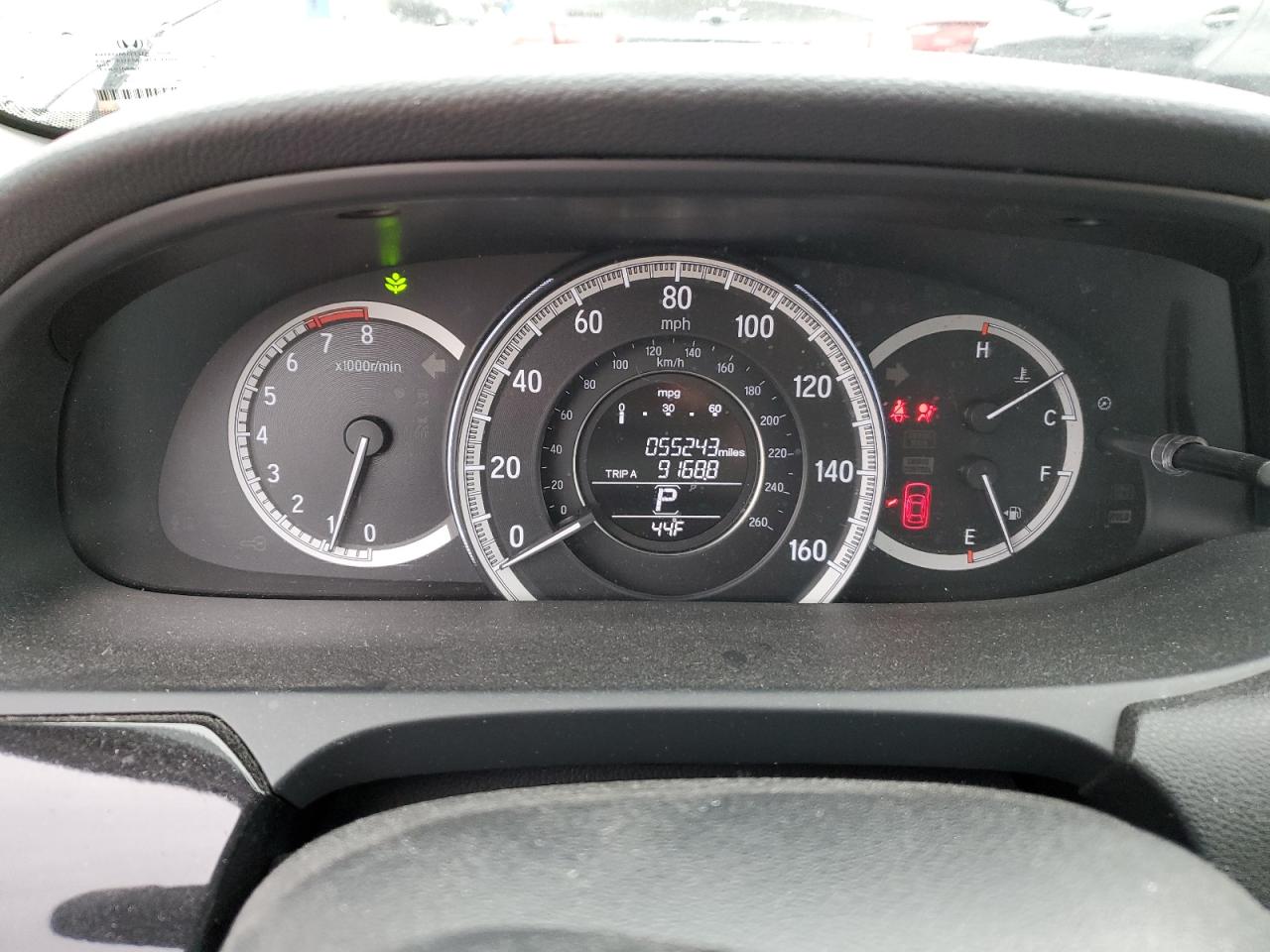 2016 Honda Accord VIN 1HGCR2F35GA077579 Copart auction photo, front end damage thumbnail 9
