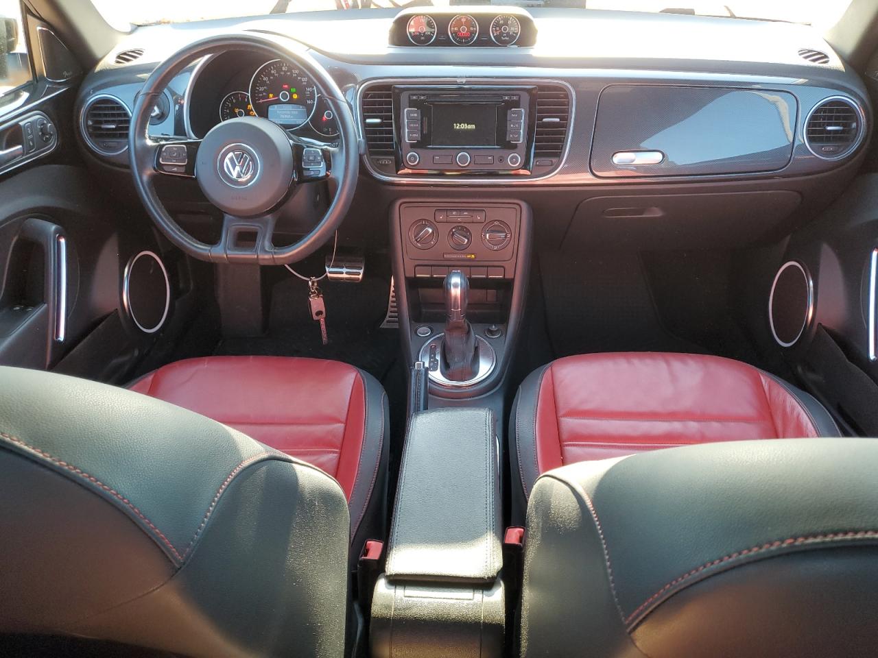 2012 Volkswagen Beetle VIN 3VWVA7AT9CM656846 Copart auction photo, front end / side damage thumbnail 8