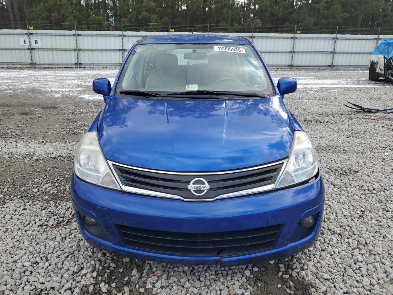 2011 Nissan Versa VIN 3N1BC1CP0BL508377 Copart auction photo, side damage thumbnail 5