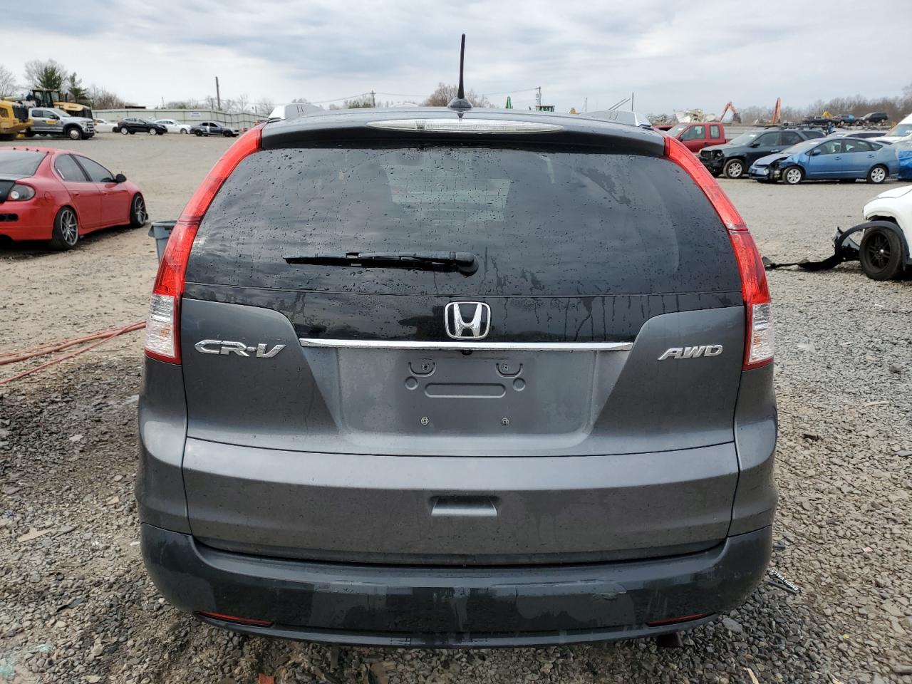 2013 Honda CR-V VIN 2HKRM4H79DH628393 Copart auction photo, front end damage thumbnail 6