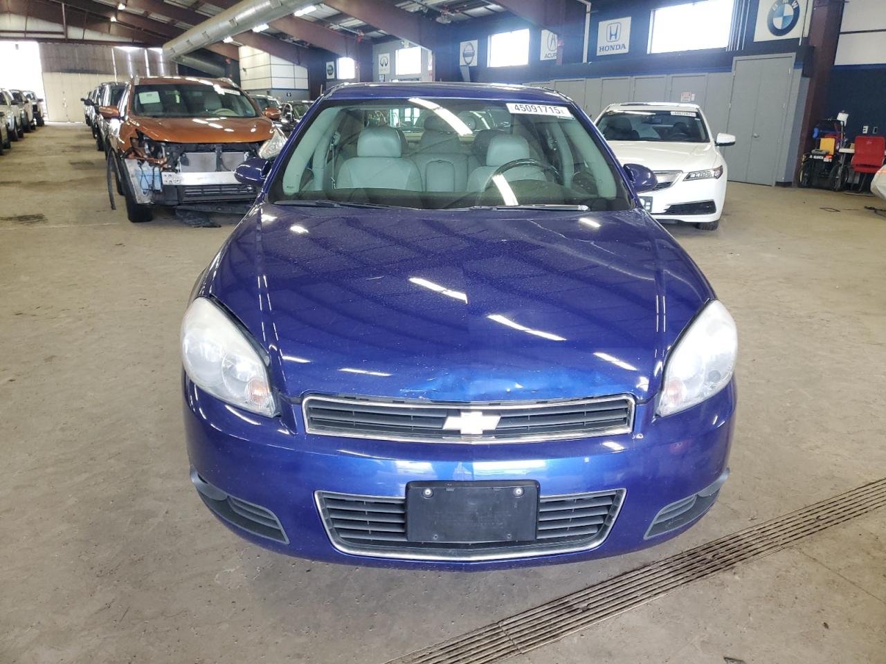 2007 Chevrolet Impala VIN 2G1WU58R179377217 Copart auction photo, rear end / front end damage thumbnail 5