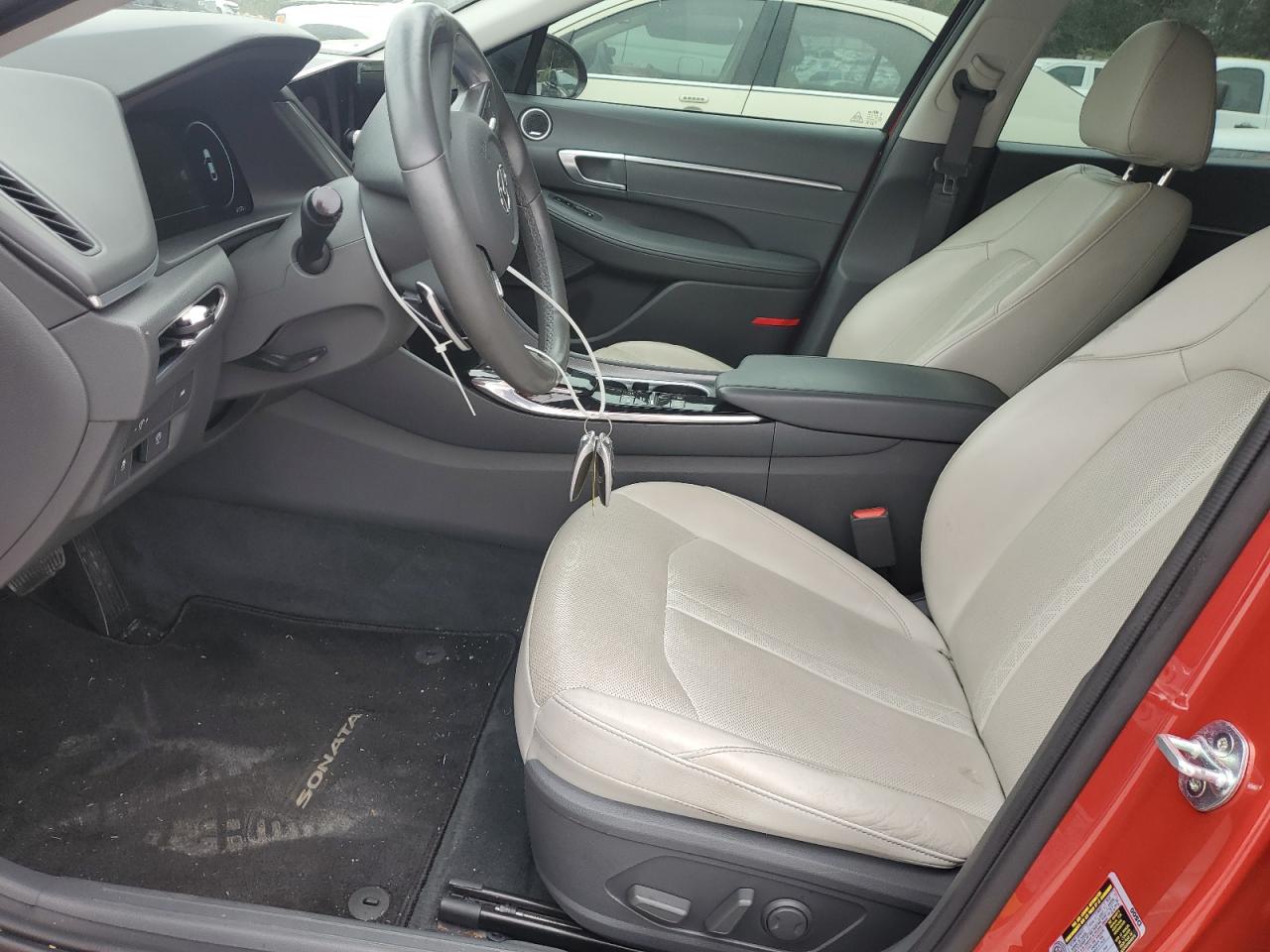 2021 Hyundai Sonata VIN 5NPEH4J28MH070151 Copart auction photo, rear end damage thumbnail 7