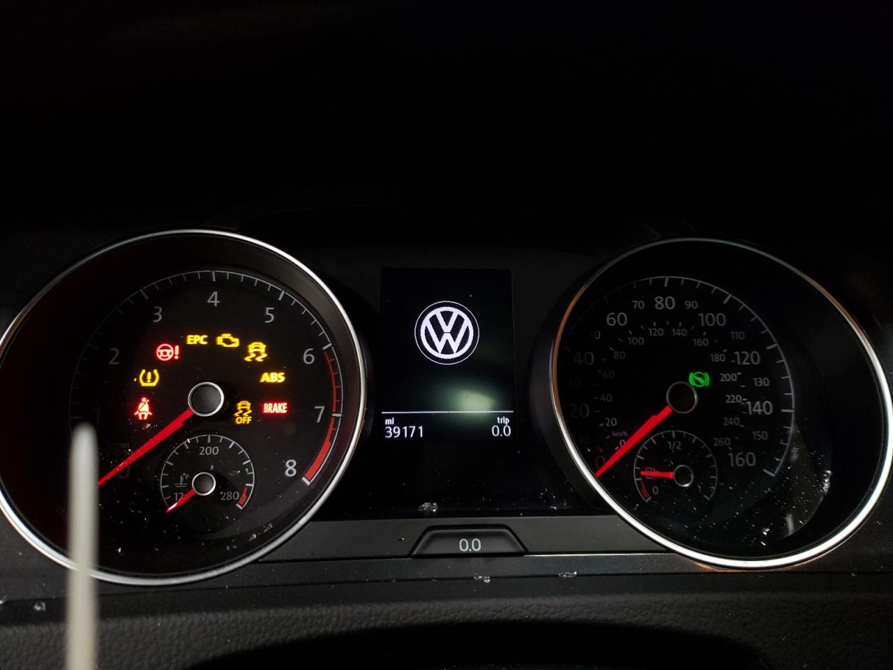 2018 Volkswagen Golf VIN 3VWG17AU3JM262788 Copart auction photo, front end / side damage thumbnail 9