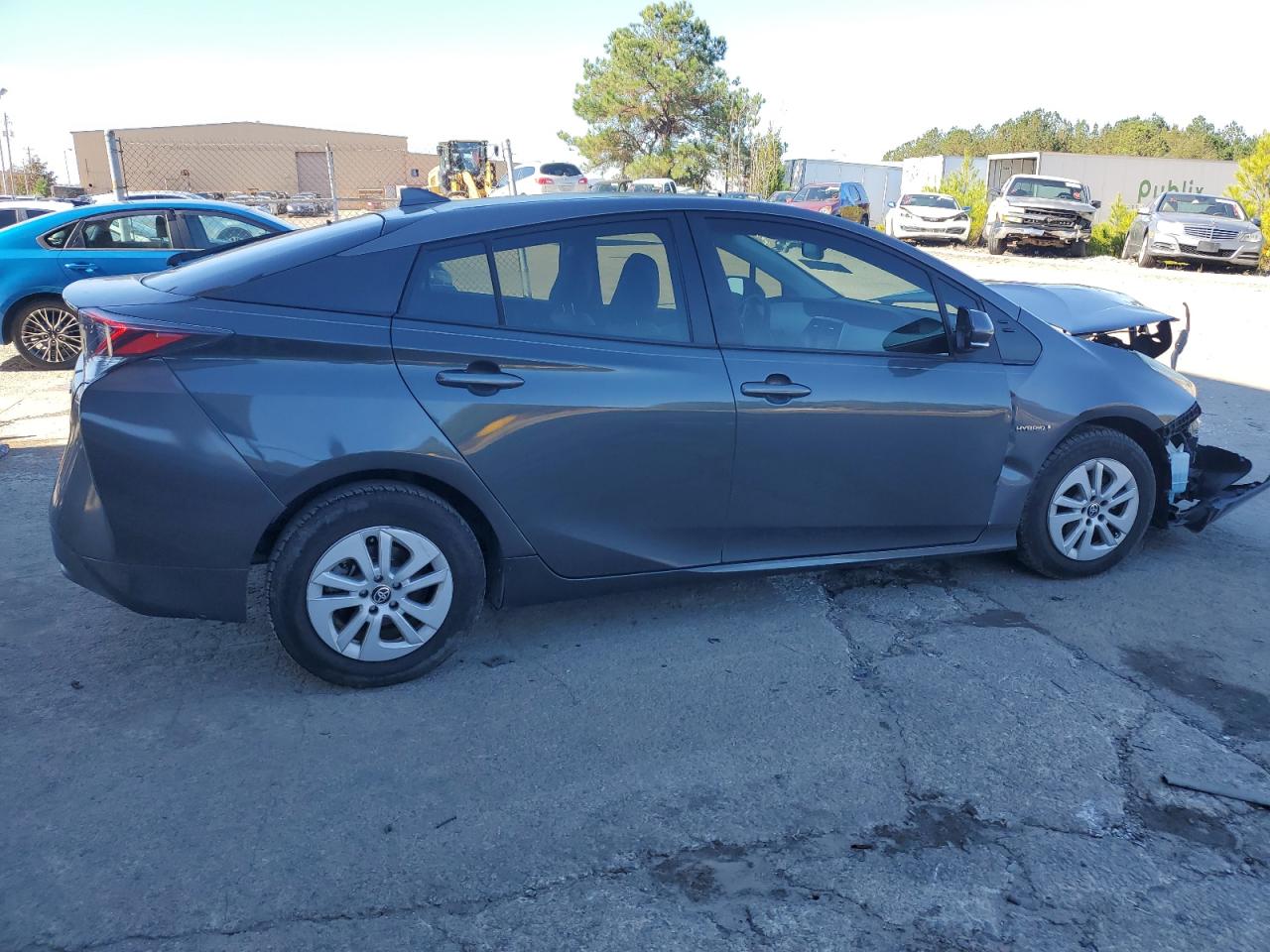 2016 Toyota Prius VIN JTDKBRFU8G3500854 Copart auction photo, front end damage thumbnail 3