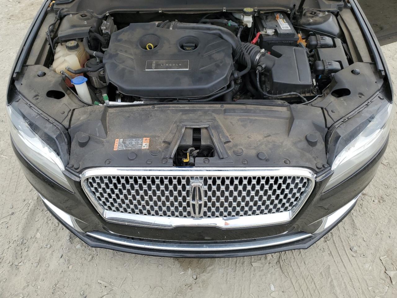 2017 Lincoln MKZ VIN 3LN6L5A90HR660056 Copart auction photo, rear end damage thumbnail 11