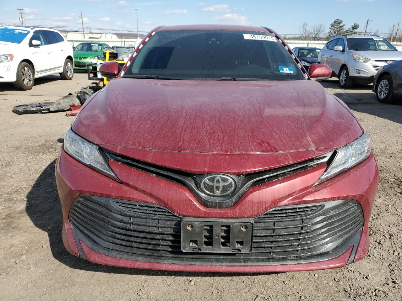 2019 Toyota Camry VIN 4T1B11HK8KU833442 Copart auction photo, rear end damage thumbnail 5