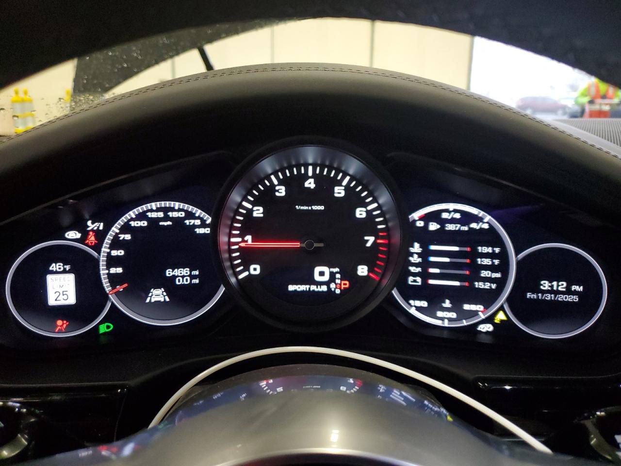 2020 Porsche Panamera VIN WP0AA2A72LL103450 Copart auction photo, mechanical / partial repair damage thumbnail 9