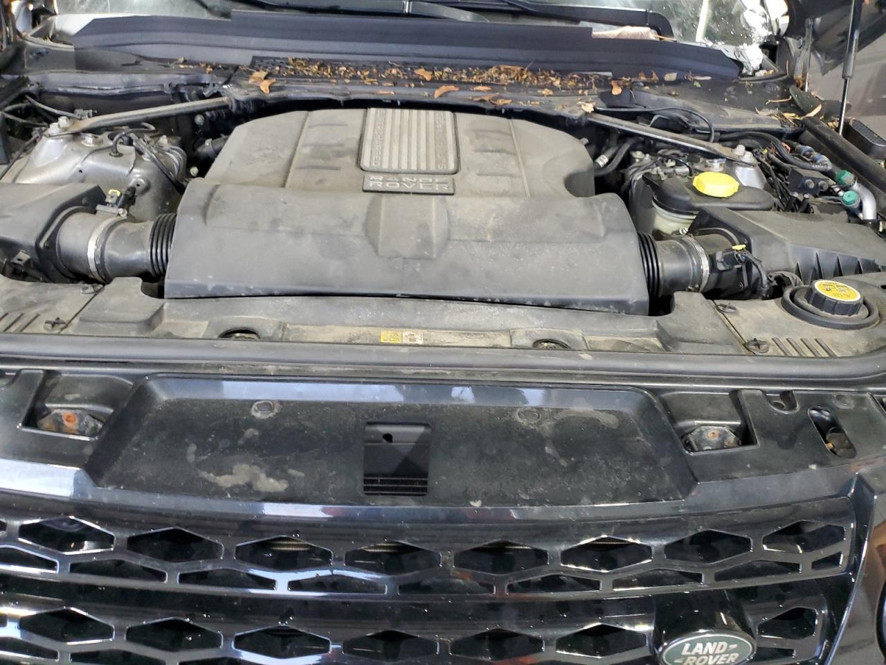 2014 Land Rover Range Rover VIN SALWR2TF4EA345053 Copart auction photo, side damage thumbnail 12