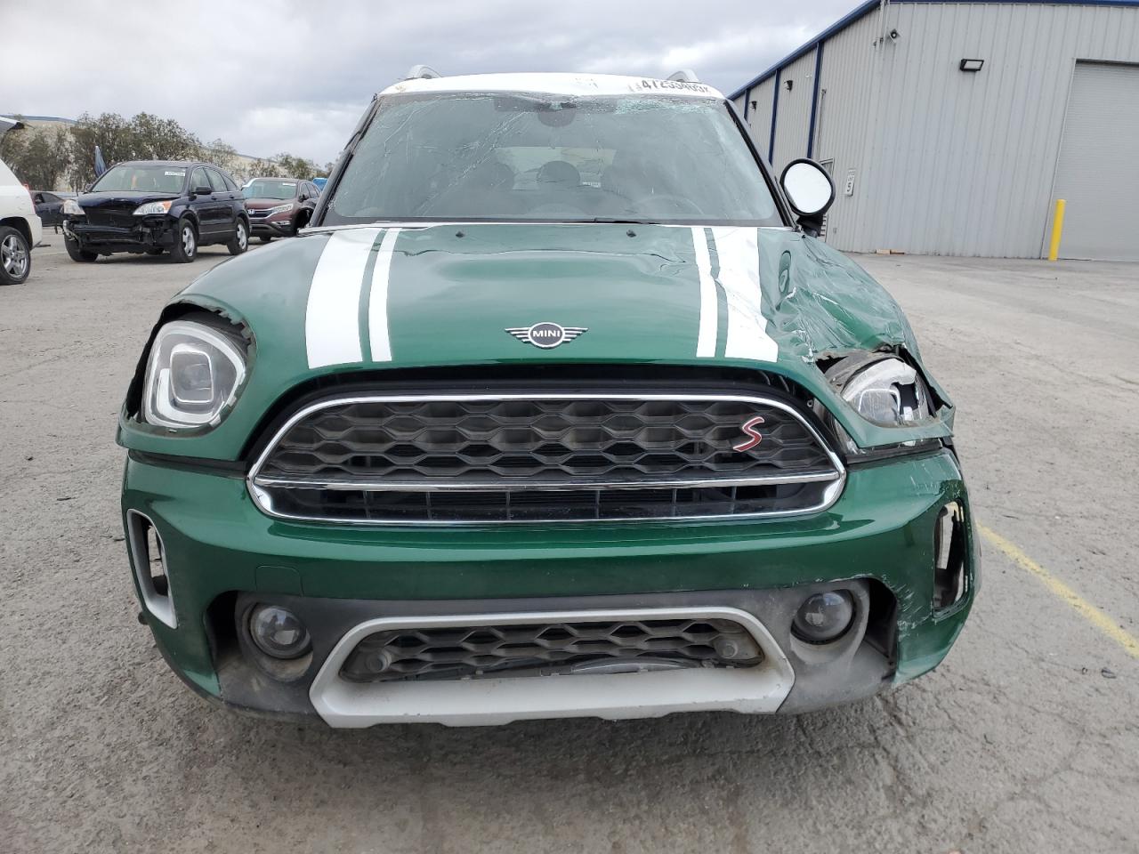 2022 MINI Cooper VIN WMZ83BR01N3P02682 Copart auction photo, rollover damage thumbnail 5