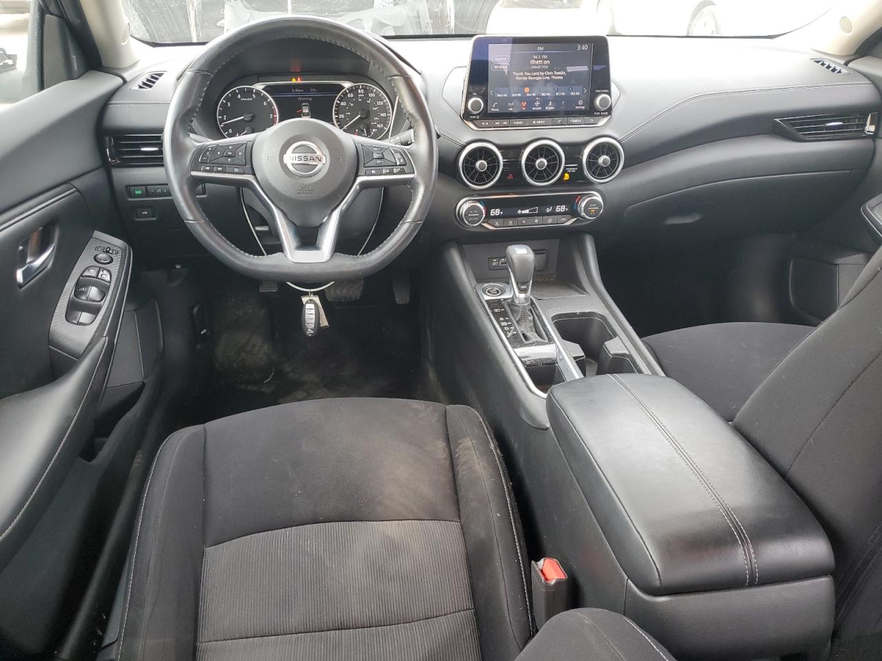 2021 Nissan Sentra VIN 3N1AB8CVXMY234777 Copart auction photo, all over damage thumbnail 8