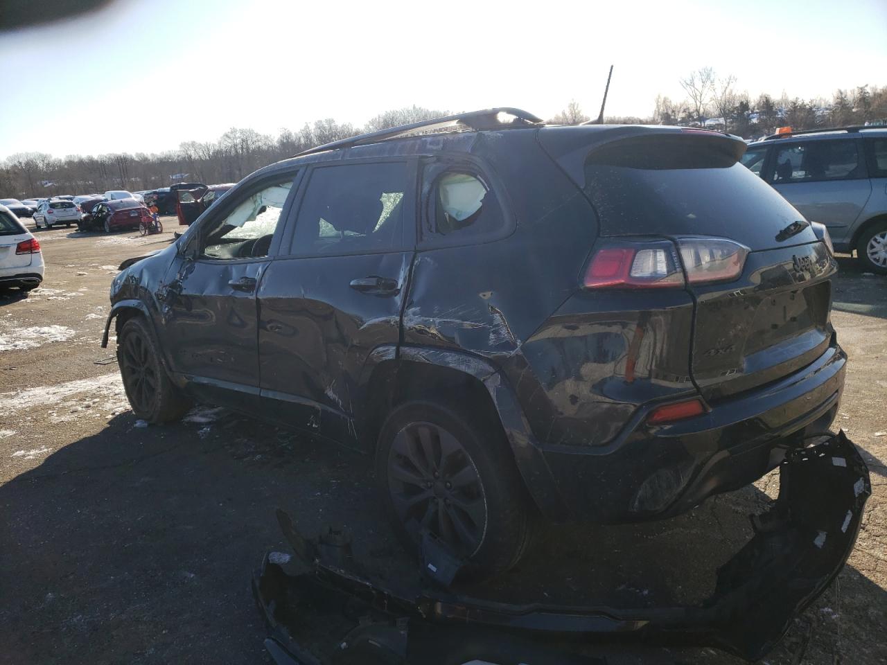 2019 Jeep Grand Cherokee VIN 1C4PJMDX8KD400975 Copart auction photo, all over damage thumbnail 2