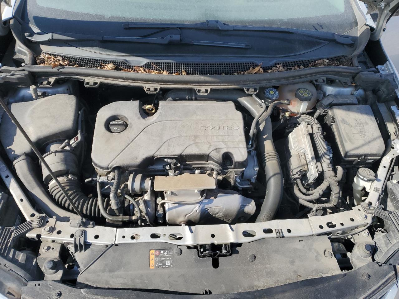 2019 Chevrolet Cruze VIN 3G1BE6SM2KS545215 Copart auction photo, undercarriage / side damage thumbnail 12