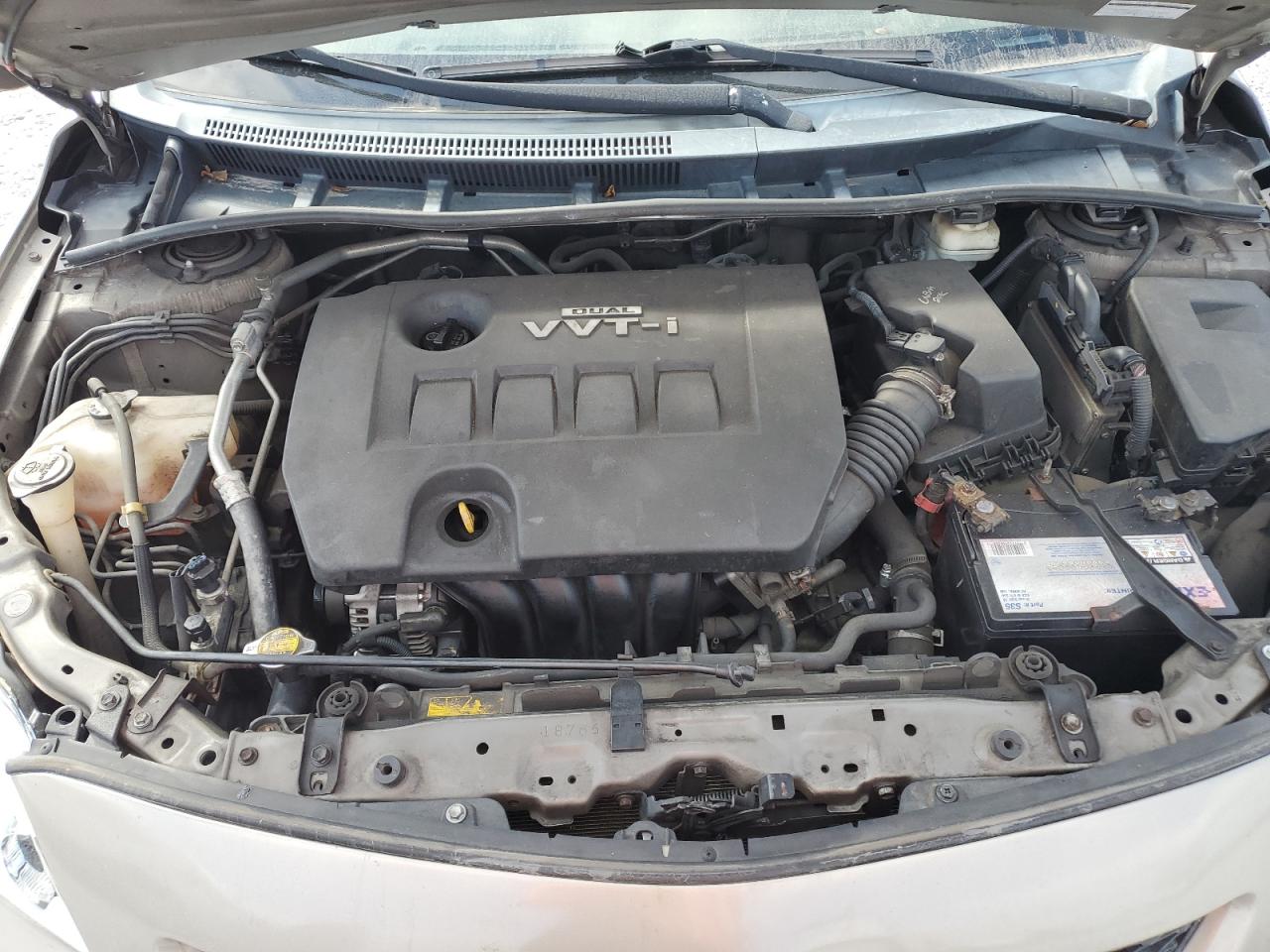 2009 Toyota Corolla VIN 1NXBU40E29Z010837 Copart auction photo, front end damage thumbnail 12