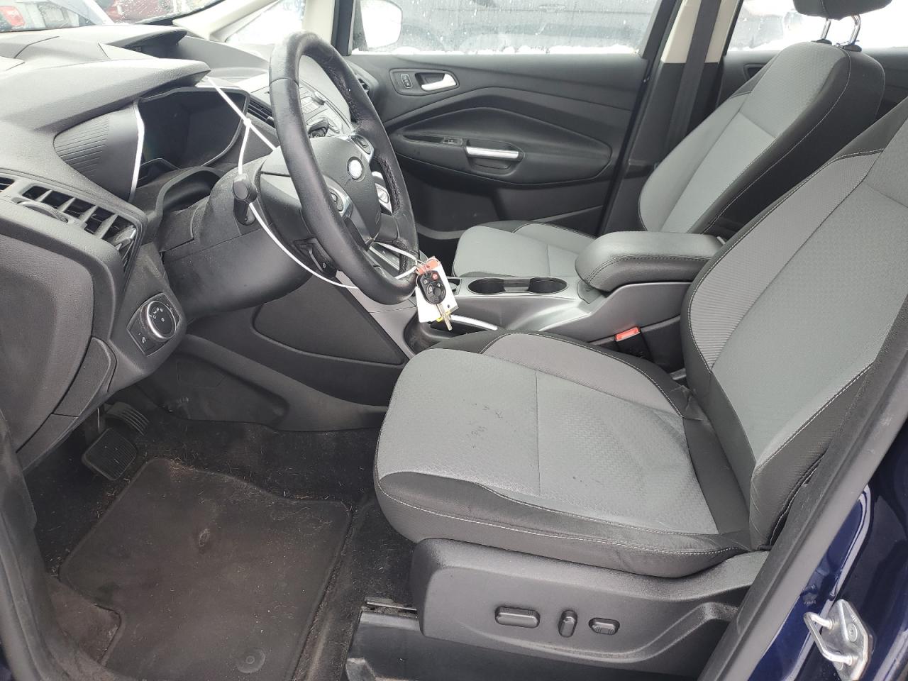 2017 Ford C-MAX VIN 1FADP5AU1HL119218 Copart auction photo, side damage thumbnail 7
