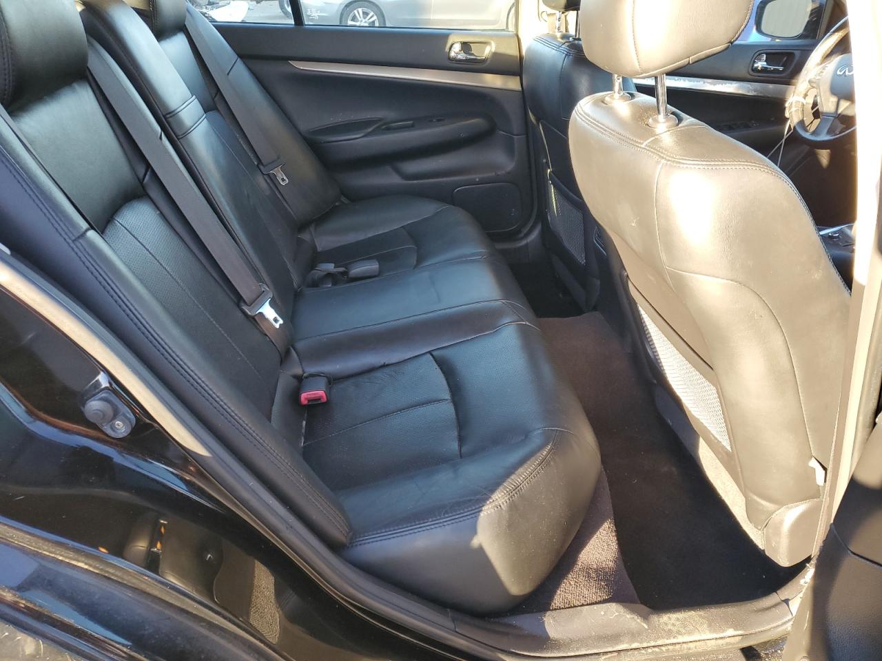 2011 Infiniti G VIN JN1DV6AR1BM654135 Copart auction photo, front end damage thumbnail 10