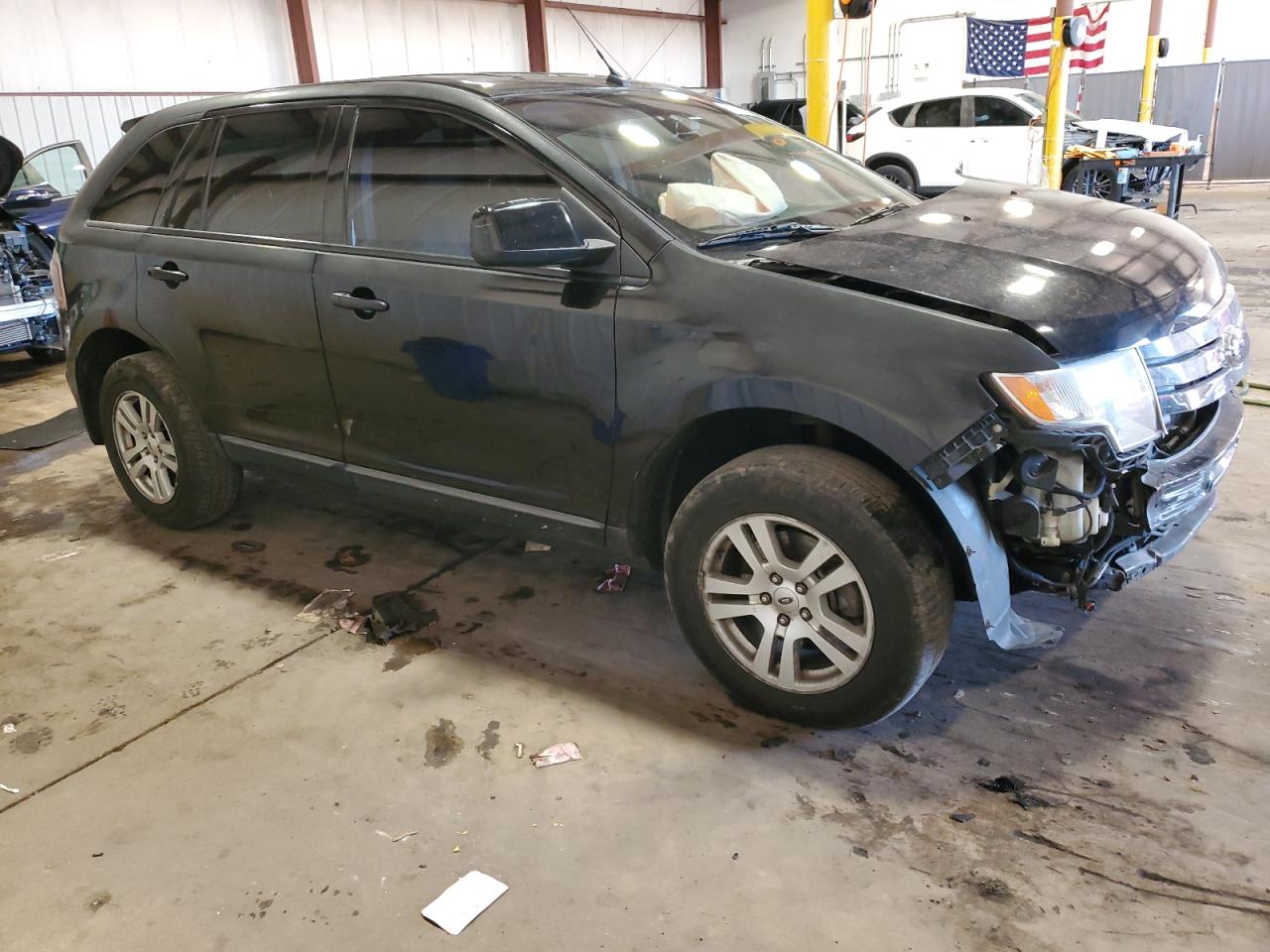 2007 Ford Edge VIN 2FMDK48C37BB33762 Copart auction photo, front end damage thumbnail 4